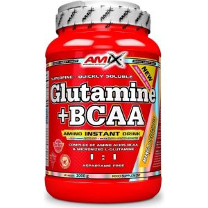 Glutamina + Bcaa´s Aminoacidos Ramificados 1kg