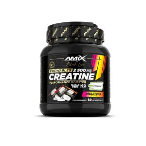 Creatina Creapure Black Line Formato Masticable 60 Tabl amix