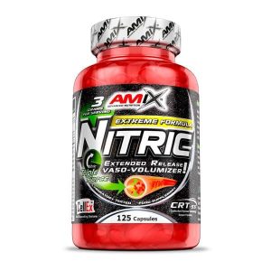 óxido nítrico nitric 125 caps Amix